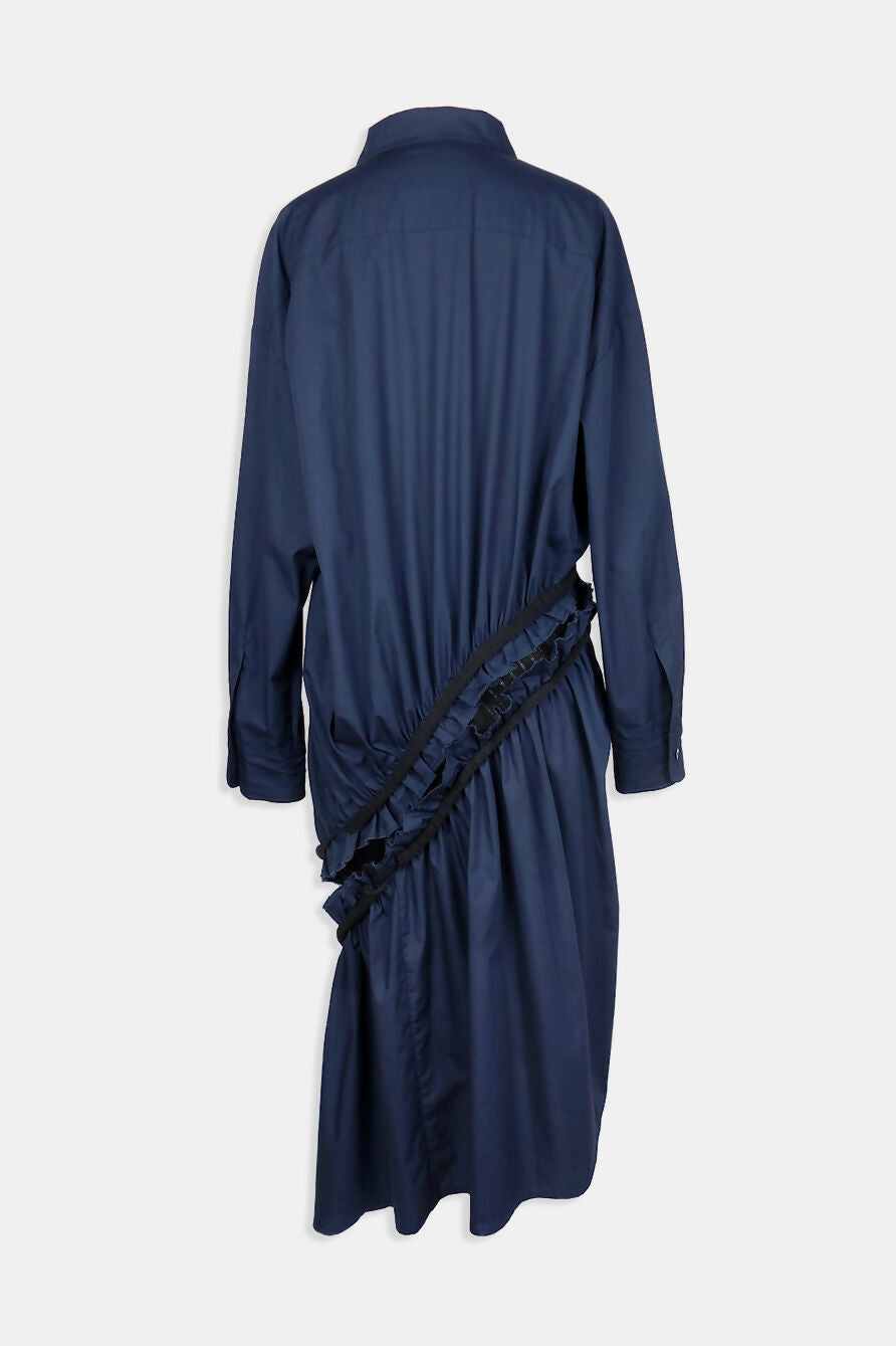 shirt dress dark back - shadows