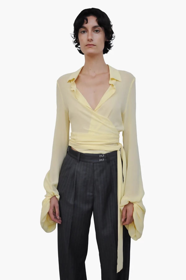 Silk Wrap Shirts