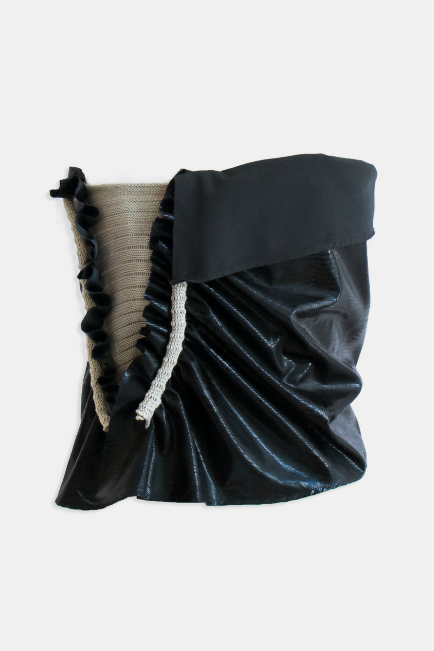 frill top black - shadows