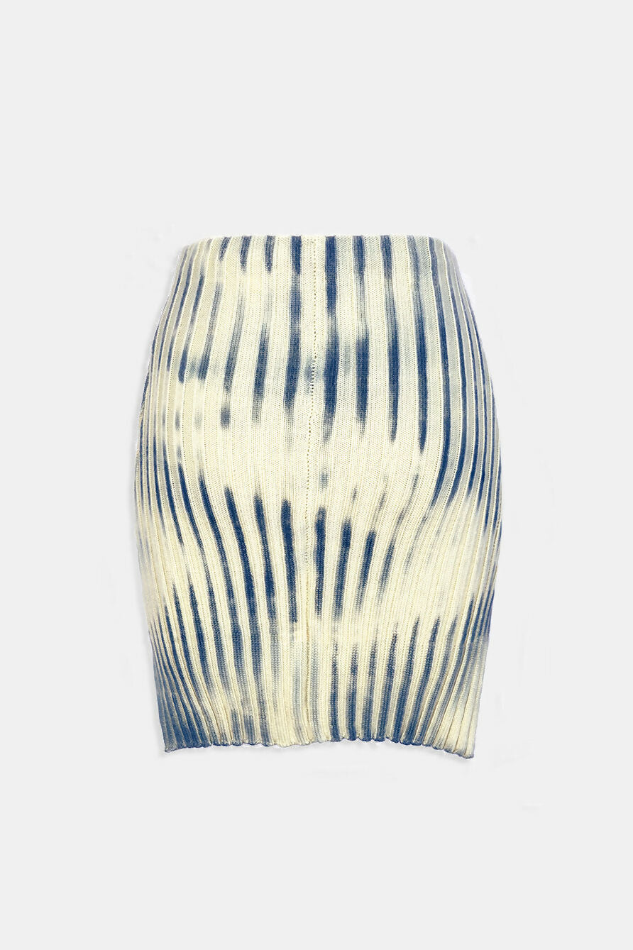 sunrise rib skirt back- shadows