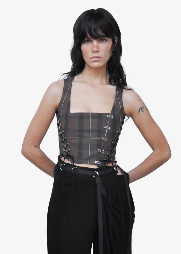 Majesty Wax Cotton Corset