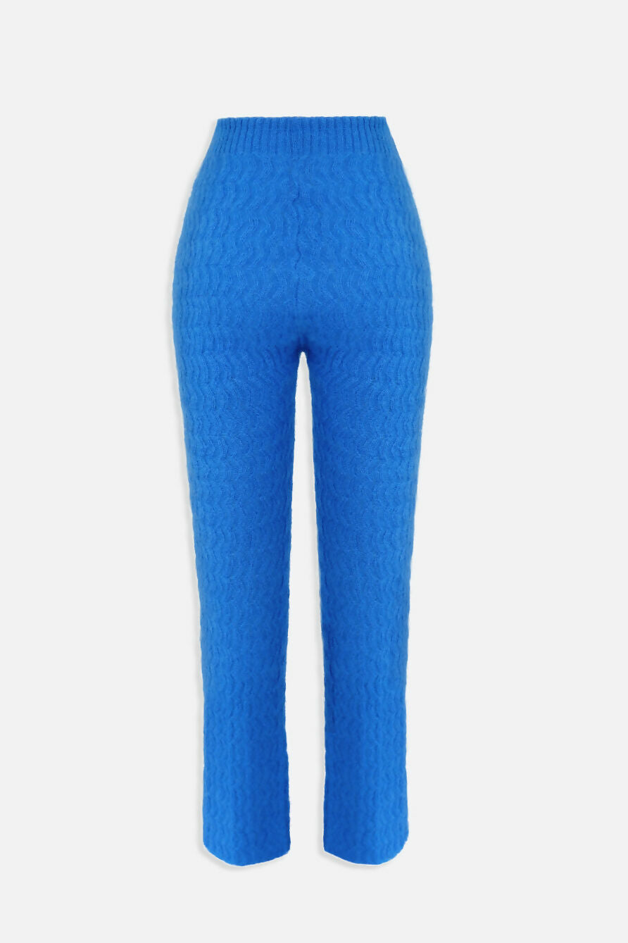 mohair pants blue back