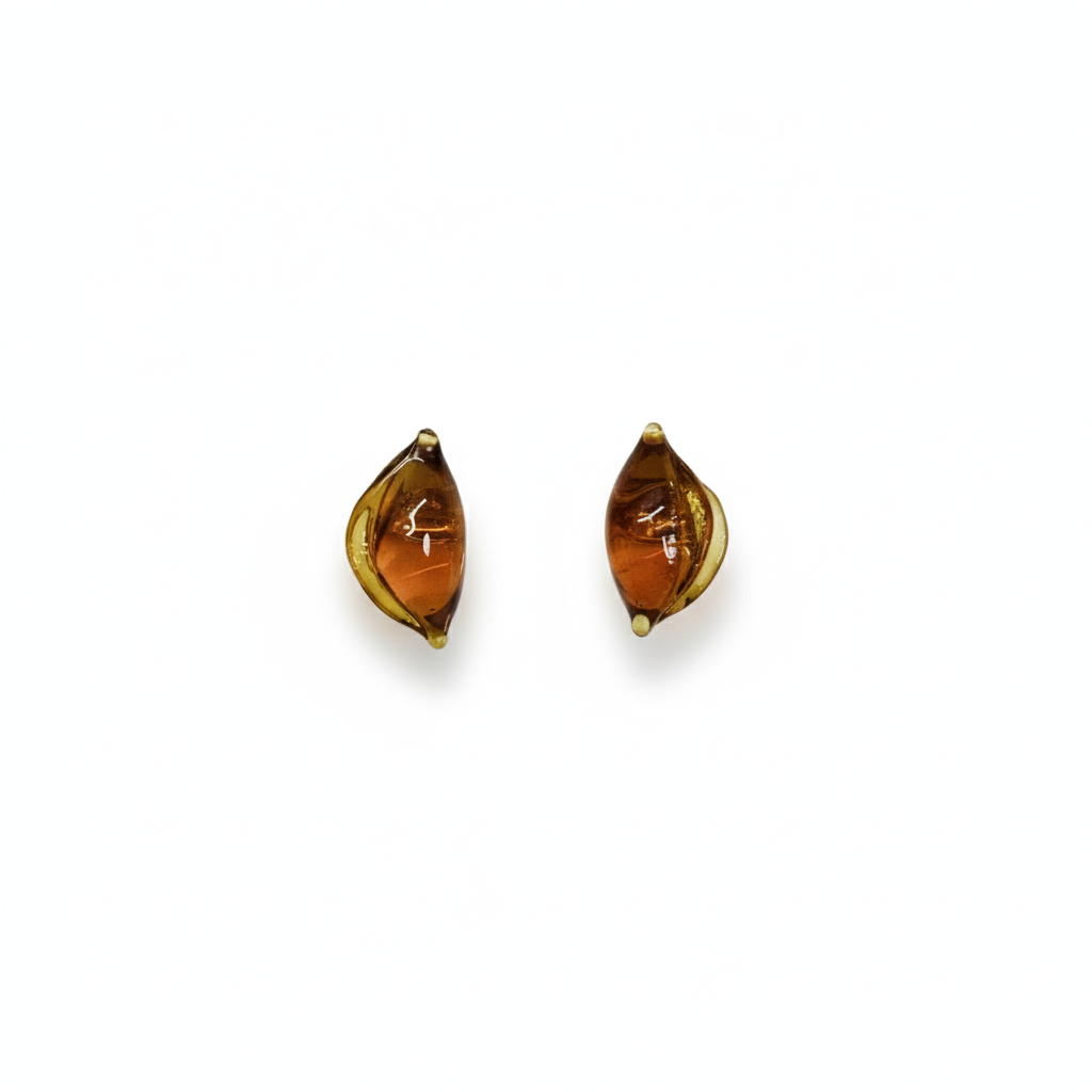 Boucles d'oreilles Miel