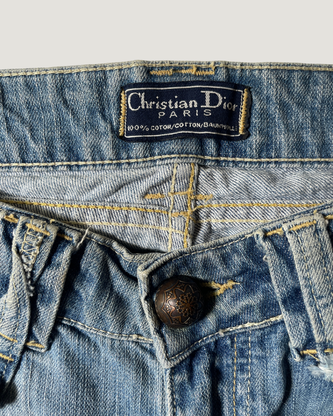 Jean brodé Christian Dior par John Galliano