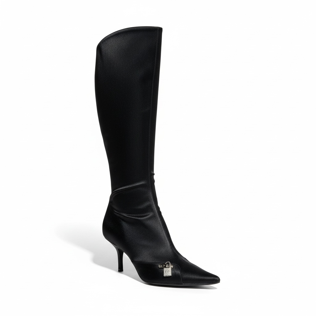 Vintage DIOR Black Pointed Boots