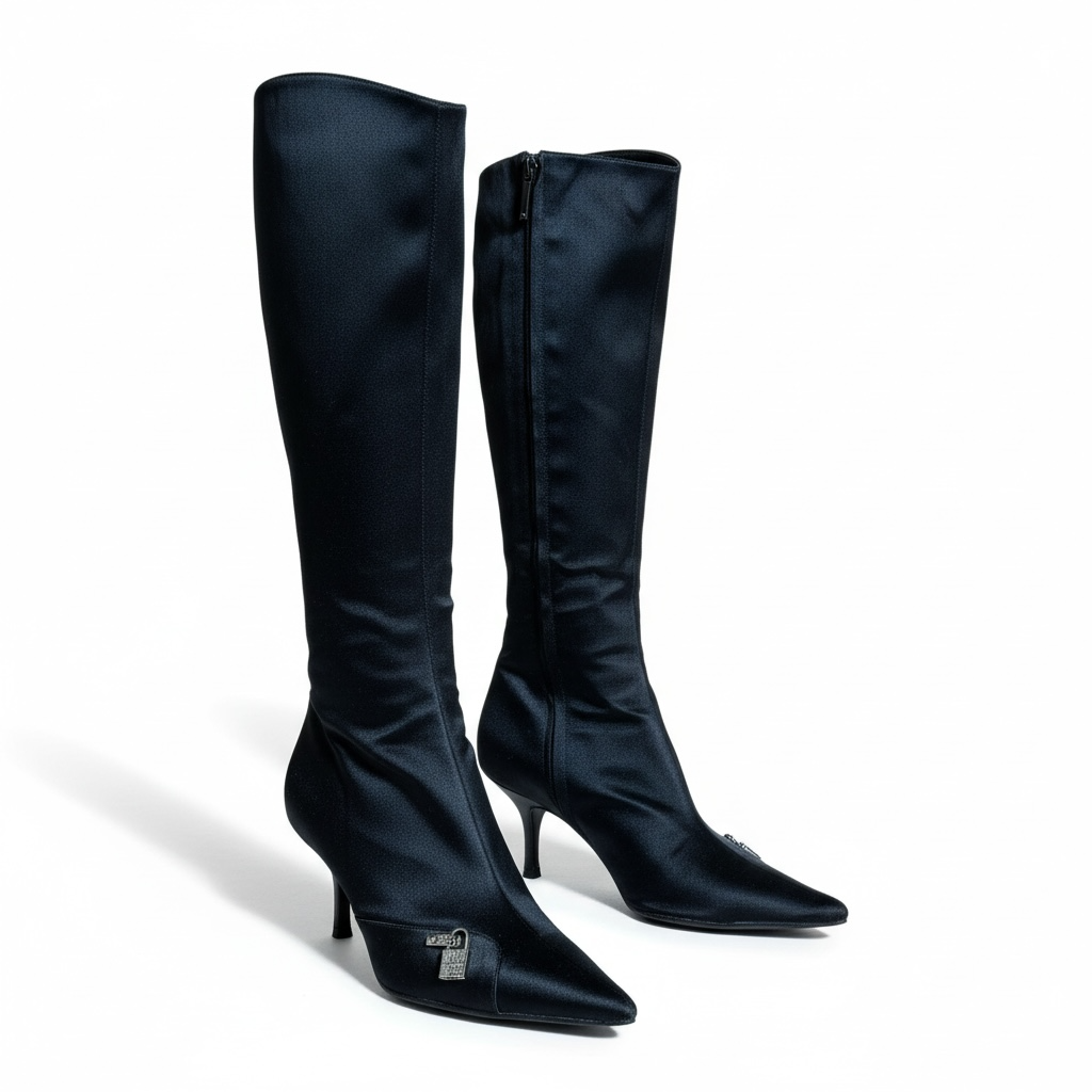 Vintage DIOR Black Pointed Boots