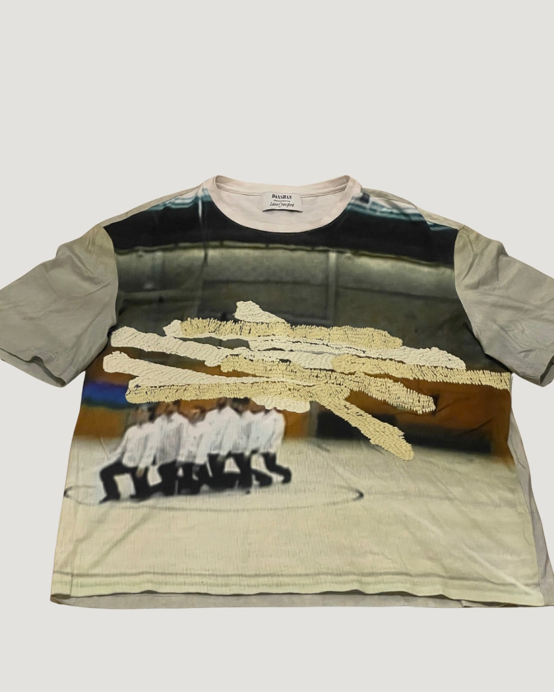DANSHAN Print Tee Embroided